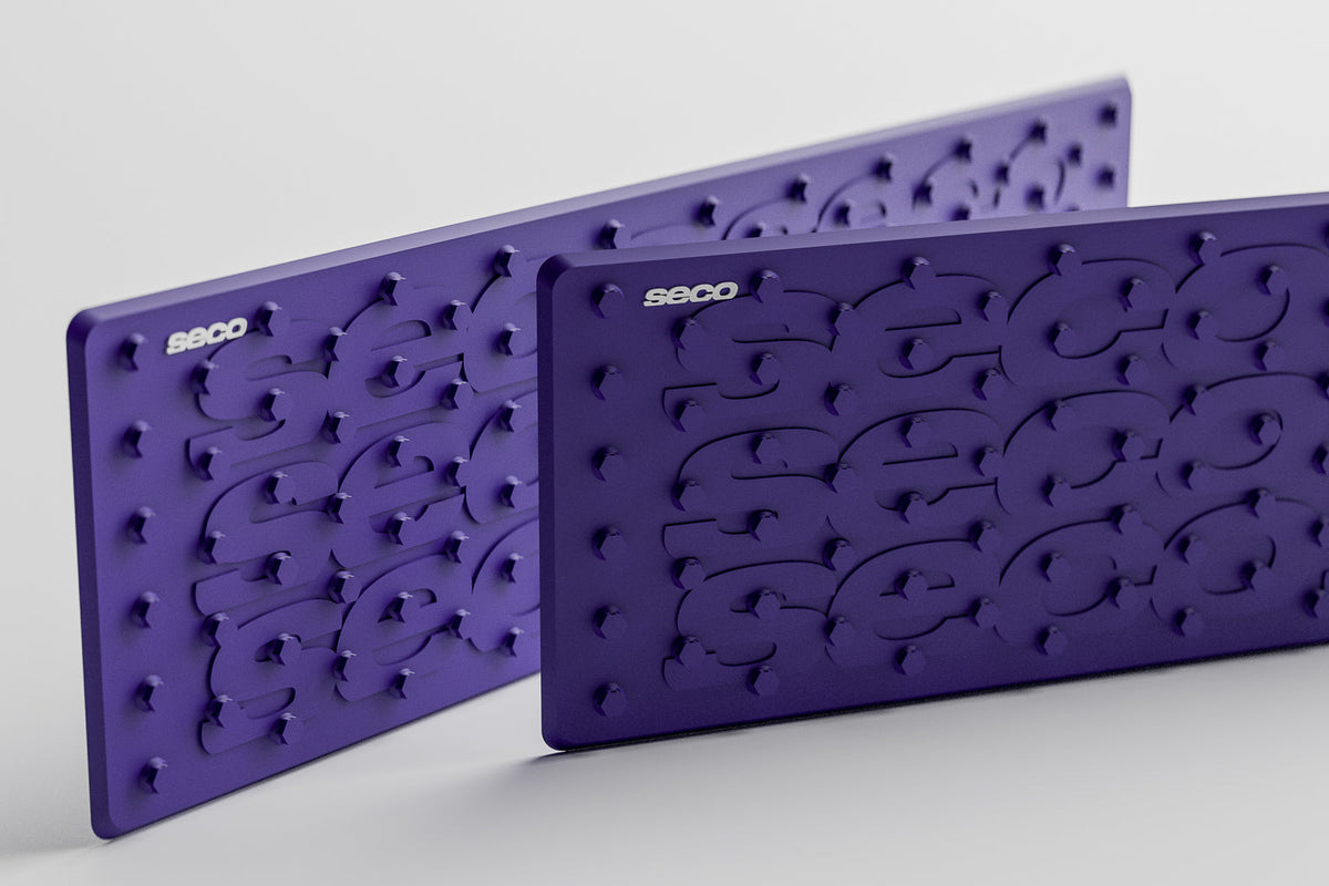 Snowmobile tunnel grip - Dark Purple