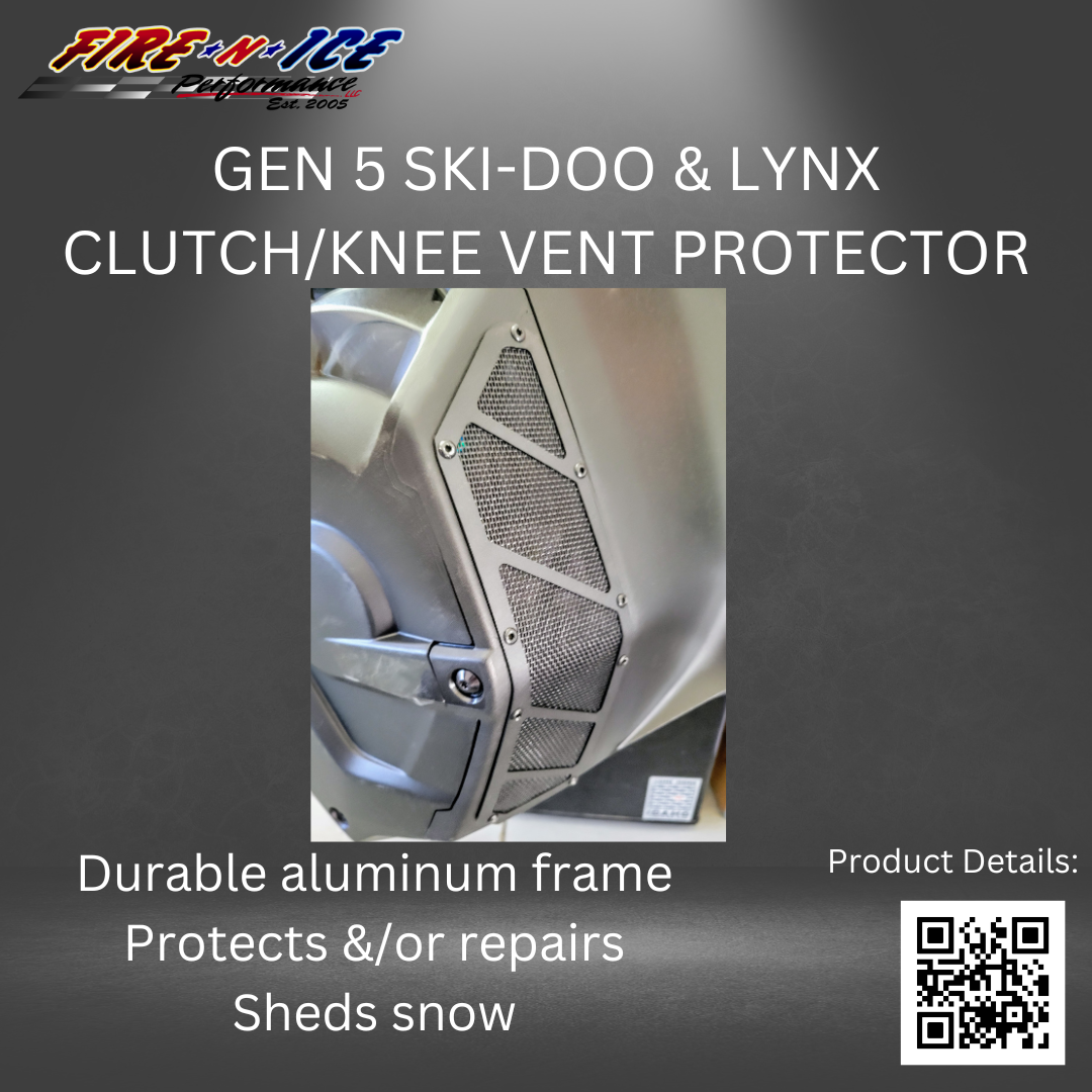 Fire 'N Ice Gen 5 Lynx Clutch Knee Vent Protector & Repair