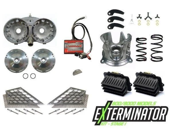 SPEEDWERX STAGE 1 EXTERMINATOR KITS // 2018-2019 M 8000 / XF 8000 HIGH COUNTRY