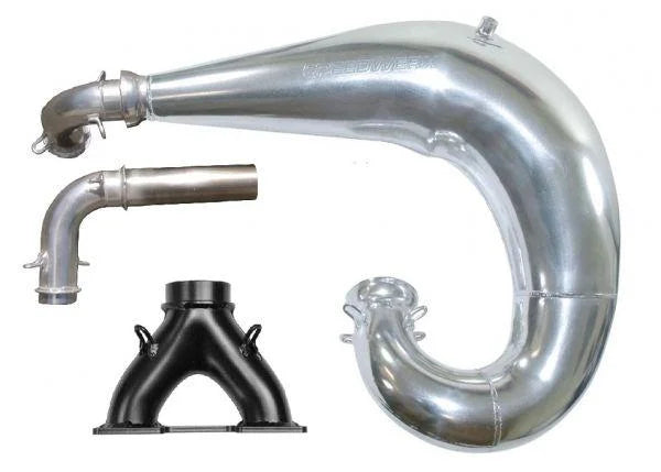 SPEEDWERX FAT DADDY ADJUSTABLE SINGLE PIPE AND Y-PIPE // 2012-2016 ZR/F/XF/M 800/8000 W/ 925 BIG BORE