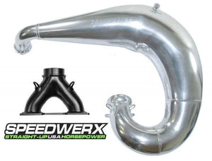 SPEEDWERX FAT DADDY ADJUSTABLE SINGLE PIPE AND Y-PIPE // 2012-2016 ZR/F/XF/M 800/8000