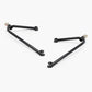 ZBROZ ARCTIC CAT 36" BILLET UPPER/CHROMOLY LOWER A-ARM KIT