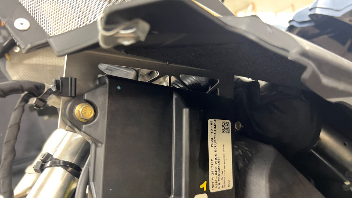 Speedwerx ECU Mounting Bracket installed