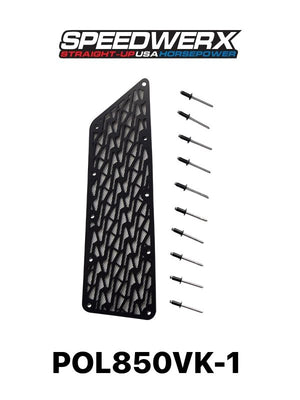 Speedwerx Panel Vent Kit // 2022-2027 Polaris Matryx RMK Models - 1pc Left Upper Console Panel