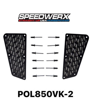Speedwerx Panel Vent Kit // 2022-2027 Polaris Matryx RMK Models - 2pc Forward Side Panel