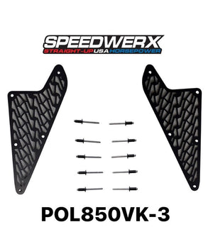 Speedwerx Panel Vent Kit // 2021-2027 Polaris Matryx Indy / Switchback / RMK Models - 2pc Rearward Side Panel