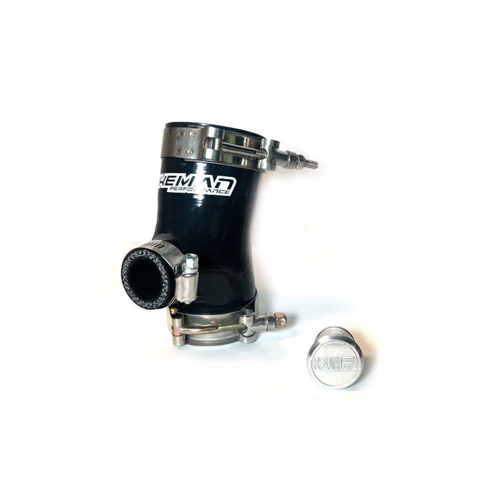 Bikeman Performance Charge Tube (Blow off) for Polaris Patriot Boost (Trail Sled Only)