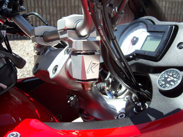 Anti-vibe risers installed